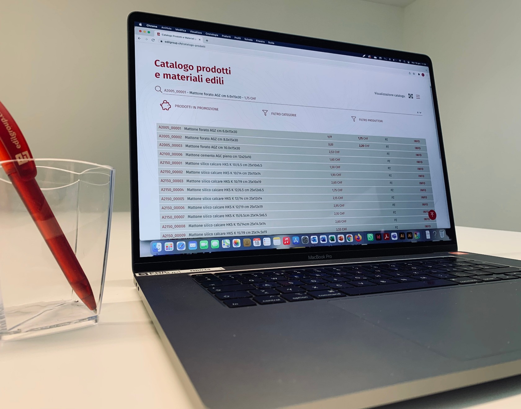 Migliorato ulteriormente il nostro catalogo online