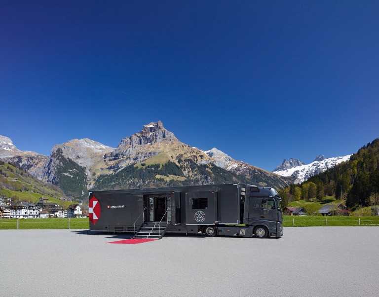 Una Showcar in esposizione a Giubiasco